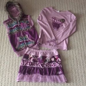 Adorable and cozy naartjie girl’s outfit